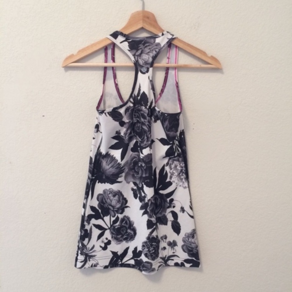 EUC Lululemon Brisk Bloom Cool Racerback - Picture 3 of 4